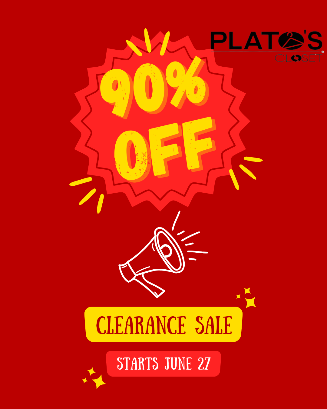 90% cleaarance